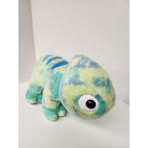2024 Build a Bear Tie-Dye Chameleon Stuffed Animal 17" Lizard Reptile Green Blue